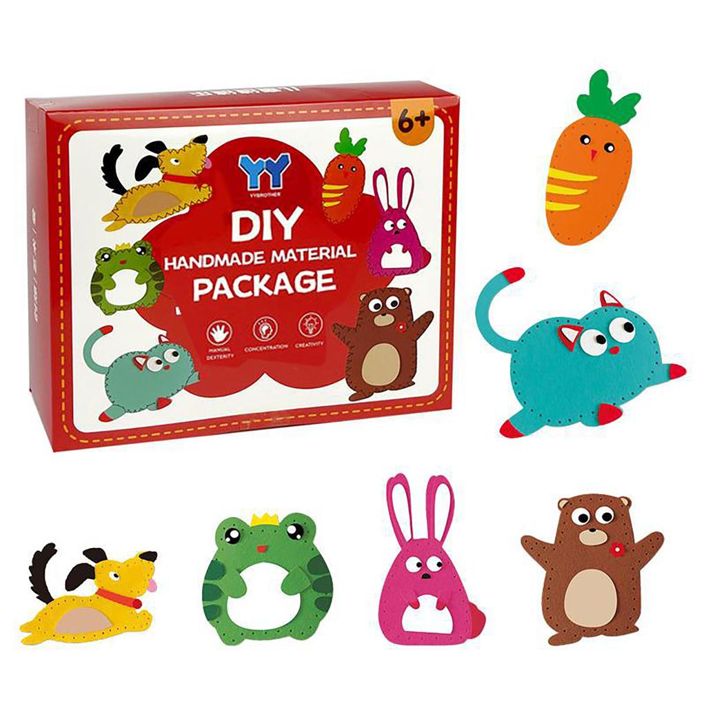 Children'S Sewing Toy Handmade Diy Doll Making Creative Sewing Material Package Set
