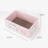 Cat Scratching Box Grinding Claws Scratcher Toy Nest Corrugated Paper Pad Bed Mat