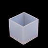 1PC 6 Size 20/25/35/40/50/60mm Mould Transparent Silicone Square Mold Epoxy Resin Molds for DIY Jewelry Making Tools