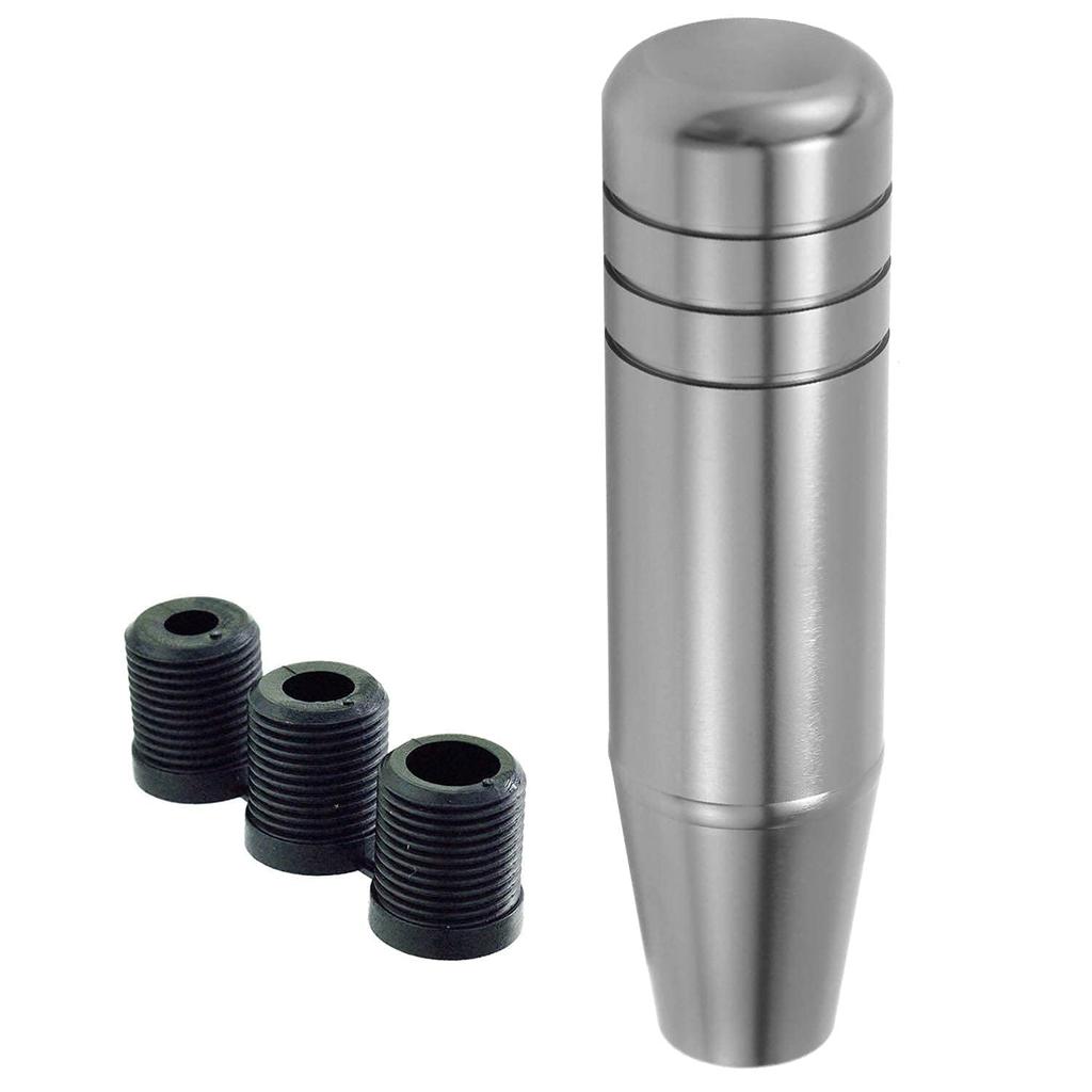 Lunsom 130mm Schaltknauf Aluminium-Schalthebel Metall-Gangschaltung