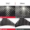 For Ford Mustang 2009-2013 Carbon Fiber Steering Wheel Panel Cover Trim Sticker Car Interior Decoration Tuning Accessories