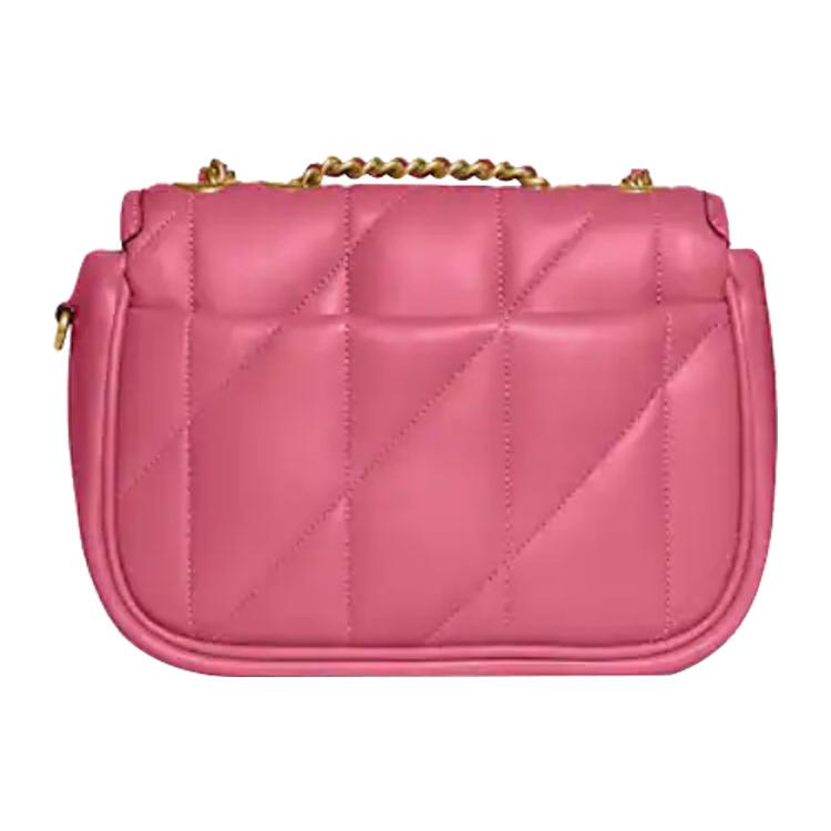 New COACH Pillow Nappa Soft Leather Crossbody Bag Shoulder Bag Women's Pink CA086-B4QDV