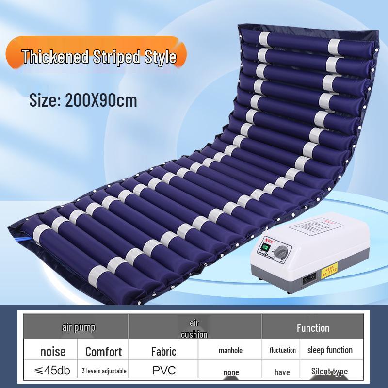 

Надувний ПВХ протипролежневий матрац для догляду за літніми людьми - Смугаста змінна повітряна подушка Inflatable Mattress