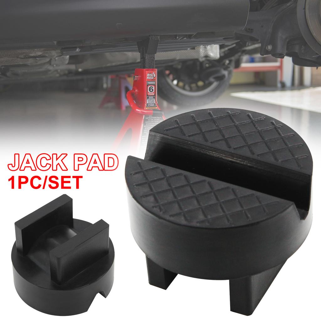 1PCS Jack Stand Pad Adapter Support Grip for Slotted Frame Rail Unique Design Protector Compatible for VW BMW Ford Nissan Toyota