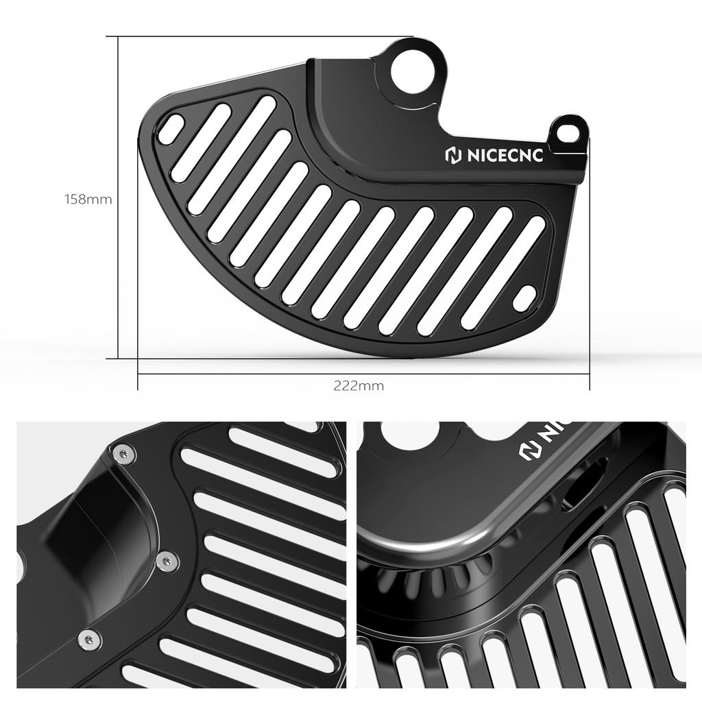 2024-2025 For KTM EXC 300 EXC 250 TPI For Husqvarna TE 300 TE300i FE 350 FE 450 GasGas EC 300 EC250F Front Rear Brake Disc Guard