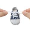 7cm Handmade 18 Inches Doll Birthday Gifts Doll Accessories Wave Point Shoes Doll Shoes Canvas Shoes