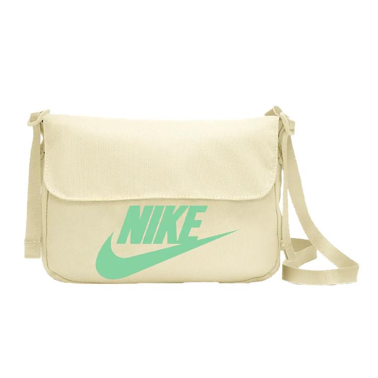 New Nike Fabric Shoulder Bag Crossbody Bag Regular Unisex Coconut Milk Ecru CW9300-113