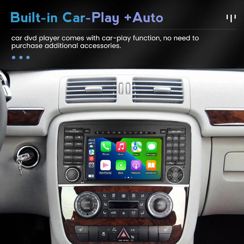 Navifly 7" IPS Android Radio Auto Stereo Pentru Mercedes Benz Clasa R R300 R350 R280 R320 R500 W251 2007-2011 Player Multimedia GPS