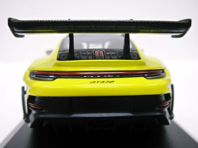 Europe Exclusive Scale Porsche 911 GT3 RS Weissach Package 2023 1/43 (Yellow)