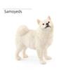 Figurine de Chien Simulation Modèle Animal Miniature Réaliste Chiot Animal de Compagnie Décoration de Jardin Féerique