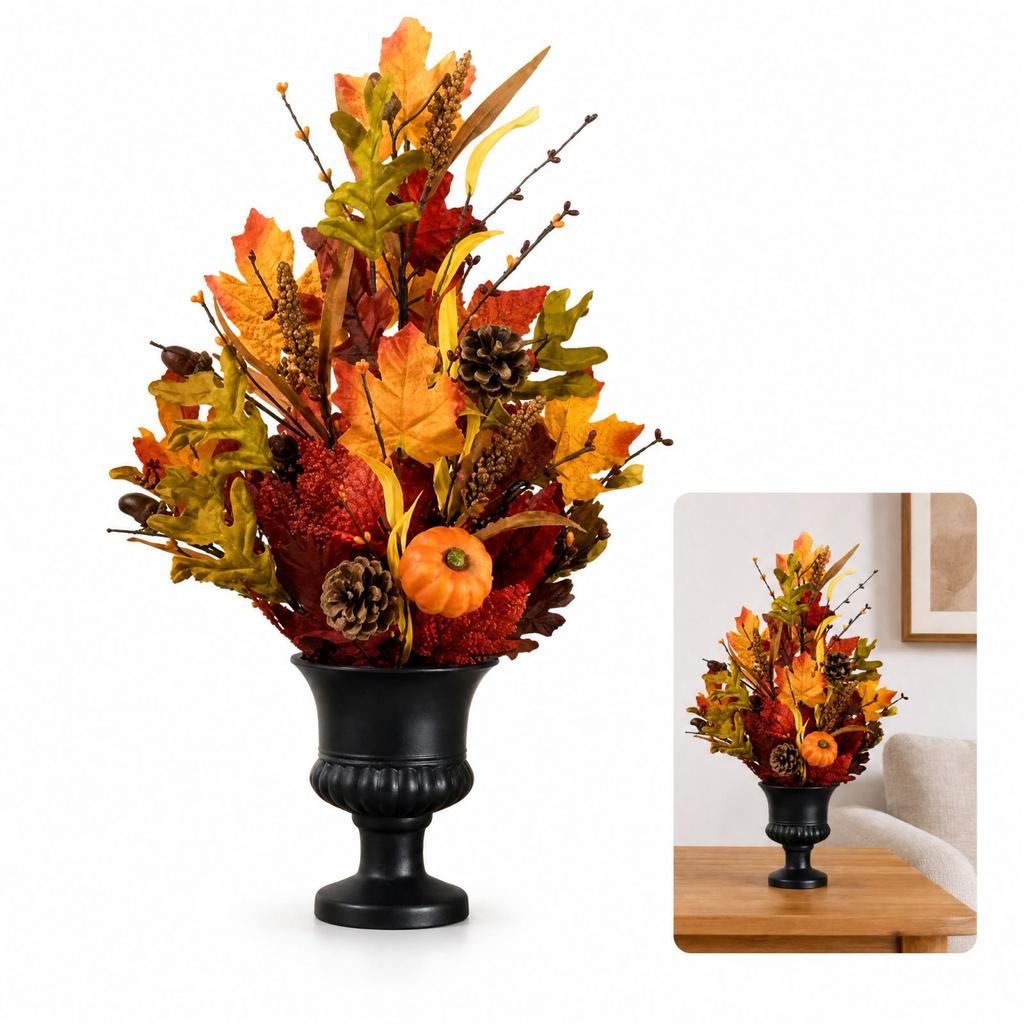 Maple Leaf Decorative Ornament for Fall Home Decor