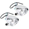 2pcs/set 10W Universal Motorcycle Headlights Motorbike Retro Fog Light Auxiliary Light for Motorcycles Yam Aha Kaw Asaki David Son