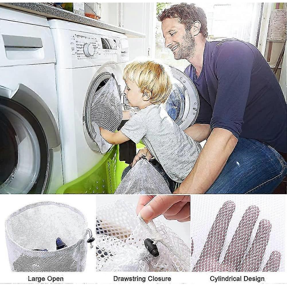 6 Pcs Laundry Bags Washing Machine With Cord Locks Laundry Nets For Laundry Bag