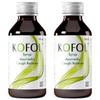 Kofol Ayurvedic Cough Syrup 100 Ml X Pack of 2 Non-Drowsy Relief for Dry & Wet Cough