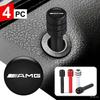 REE4   Car Door Lock Knob Security Knob Pull Pin Accessories For Benz AMG W212 W204 W168 W213 W205 A B E Class CLS CLA CLB GLE Stickers