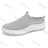 Fashion Large Size Men's Shoes 2025 Summer New Mesh Breathable Non Slip Casual Shoes Outdoor Lightweight Comfortable Flat Slippers