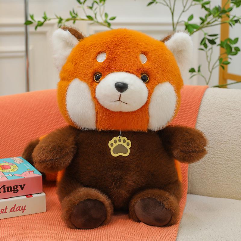 

Adorable Baby Raccoon Plush - Cute Bedside Leg-Clamping Doll for Kids 30cm 0.3kg