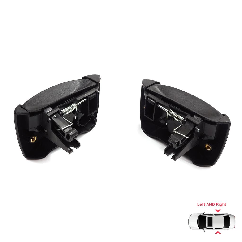 BDP1558 Left Right Side Sliding Door Exterior Opener Handle Black for Renault Kangoo KC Express FC Nissan Kubistar MK1 X76 8200107371 8200107372
