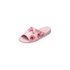 [Pansy] 9306 Indoor Shoes, Room Shoes, Slippers, Women's, Hand-Knitted, Antibacterial, Size M, Pink