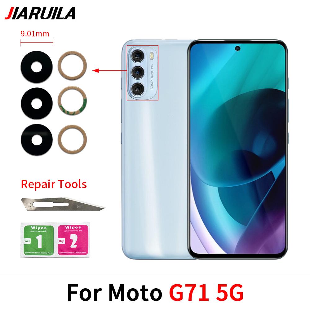 Camera Lens For Moto G11 G71 G81 G11 G11 G11 G11 G11 G11 G11 G11 G11 G71 G11 G81 Rear Back Camera glass Lens With Glue Adhesive