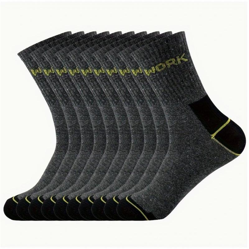

Men s Mid-Tube Sports Socks - Sweat-Absorbent, Odor-Resistant, Low-Cut, All-Season Popular Socks One Size Fits All темно-сірий