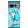 For Google Pixel 7 Pro Case Soft Black Silicone Bumper Butterfly Phone Cover for Googe Pixel7 7Pro Pixel7Pro Cases Fundas Coque