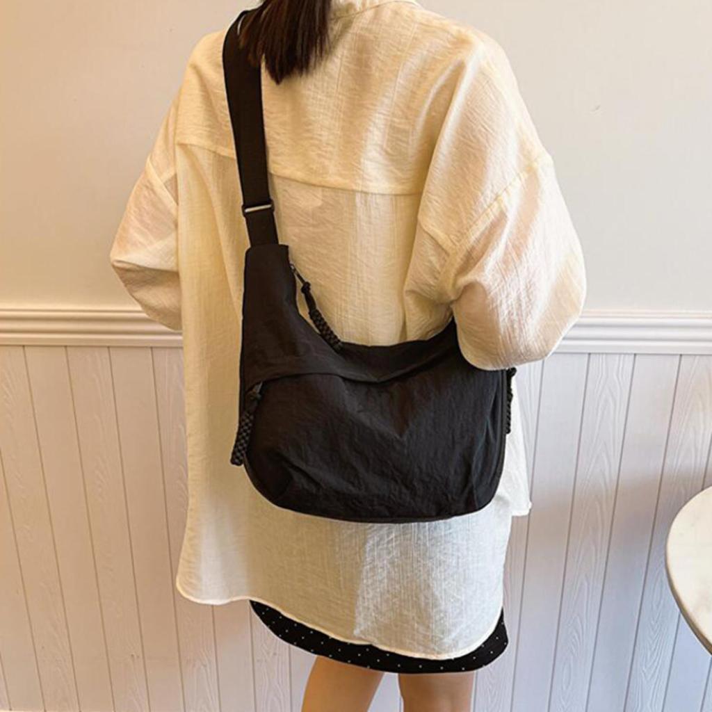 Nylon Shoulder Bag High Capacity Women's Crossbody Messenger Bag Leisure Versatile Purses Handbags Totes Hobos Bag