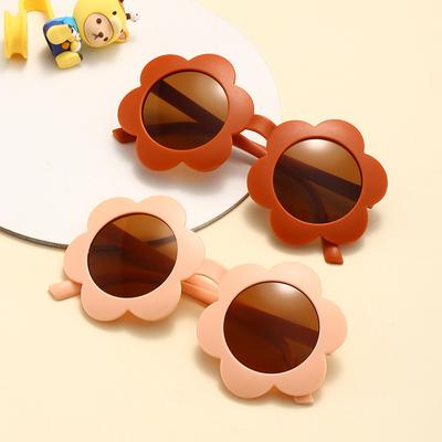 Lunettes de soleil multicolores pour enfants, lunettes tendance pour bébé anti-ultraviolets