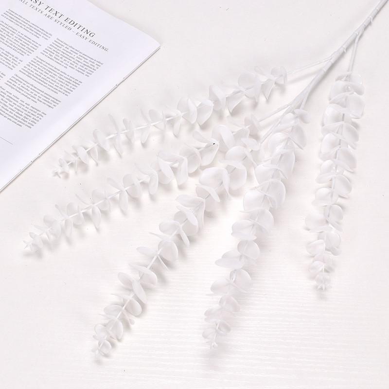 Eucalyptus Fake Leaves For Wedding Hall Decoration And Photography Props In Vibrant Colors