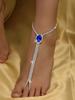 1PC Women's Fashion Claw Chain Series Geometric Round Foot Chain Outdoor Tourism Beach Banquet Party Holiday Gift