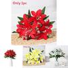 Silk Artificial Lily Flower Bouquet For Home Decor Wedding Party Gift For Loved Ones