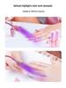 Foot-Controlled LED Gooseneck UV Nail & Phone Repair Lamp