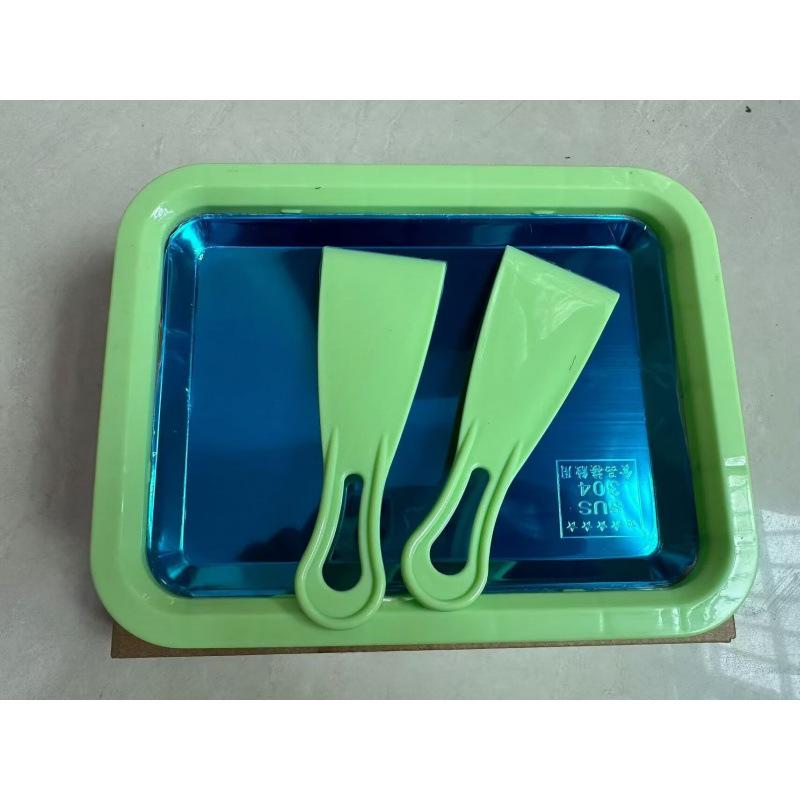 DIY Children's Fried Yogurt & Ice Cream Machine - Small Household 304 Ice Tray