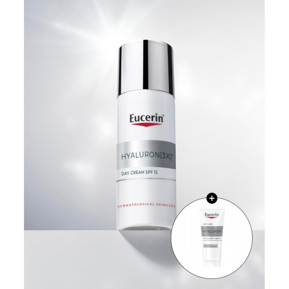 

Free Eucerin Hyaluronic 3x Day Cream 50ml + Epicerin Serum 7ml NONE