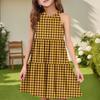 Children's Summer Casual Fashion Round Neck Sleeveless  Dress