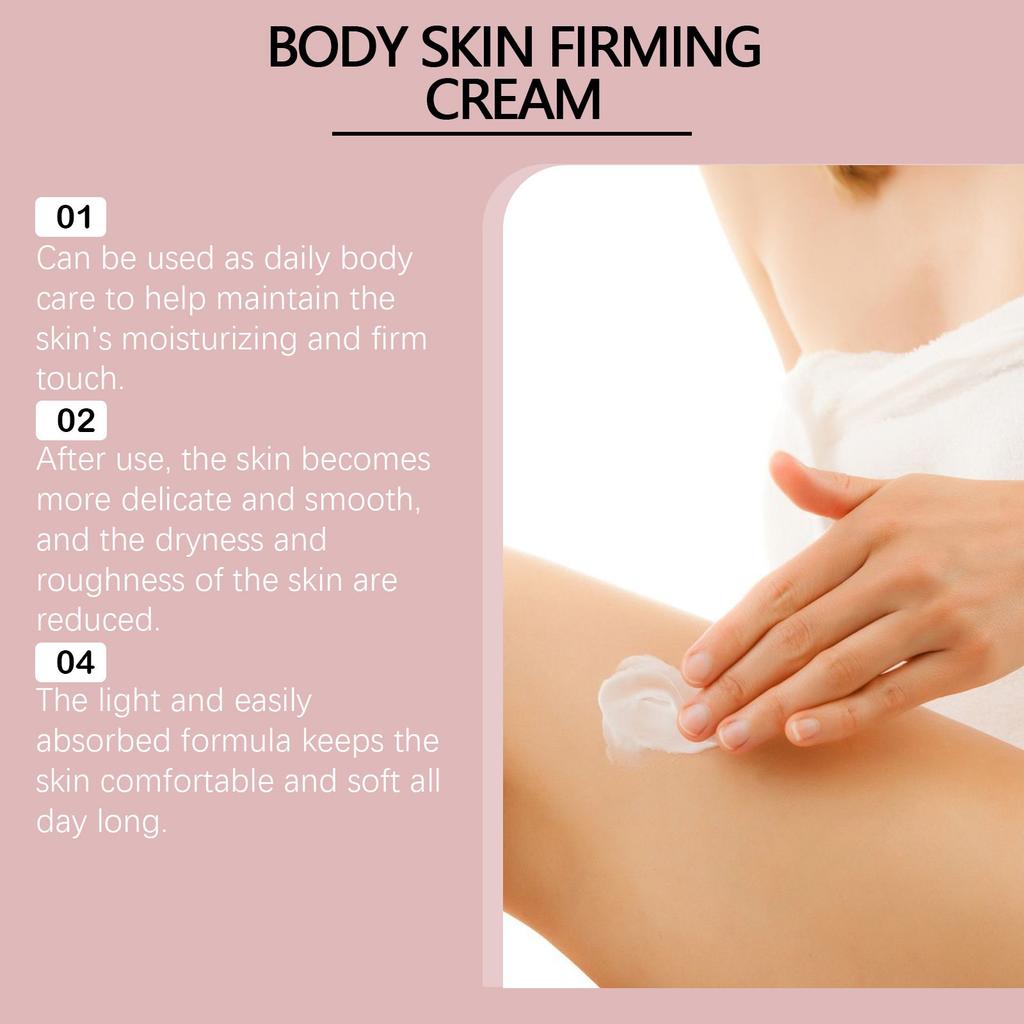 Body Skin Care Cream Gently Moisturizes Skin, Improves Elasticity And Moisturizes Skin Firming Cream For A Long Time