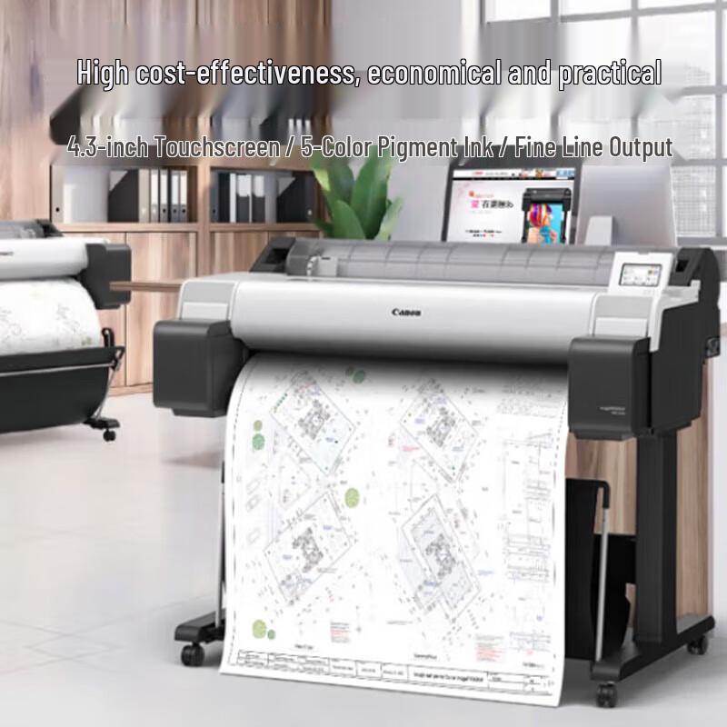 Canon TM-5340 Wide-Format Plotter Printer CN plug (adapter included)