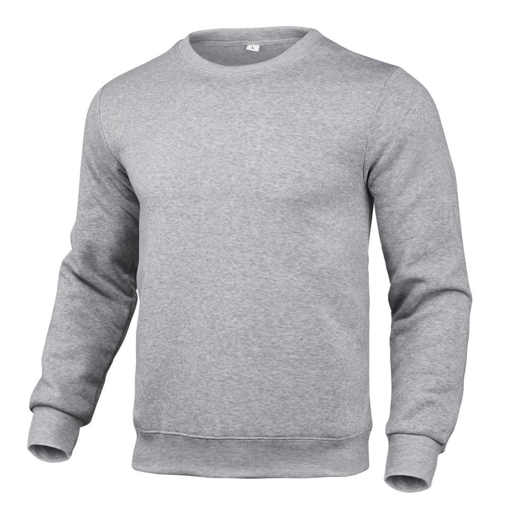 Men's European & American Fashion Round Neck Hoodie - Spring & Autumn Sweatshirt
