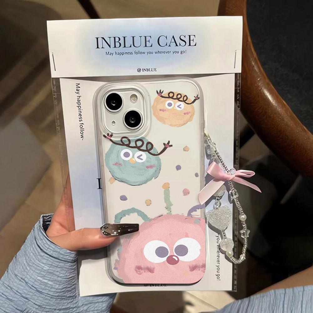 Cute monster ball for iPhone17promax Apple 15 matte phone case 16/17 anti-drop 14