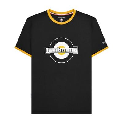 Heren SS25 Ringer Logo T-shirt