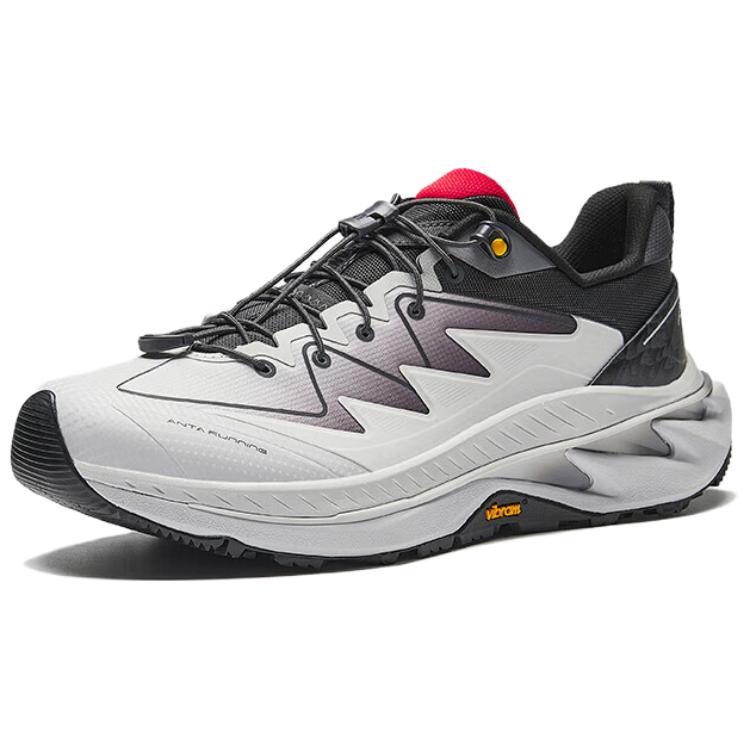 Anta Explore Pro Comfortable Versatile Durable Non-Slip Low-Top Casual Running Shoes Men Sneaker Gray Black 912525589-7