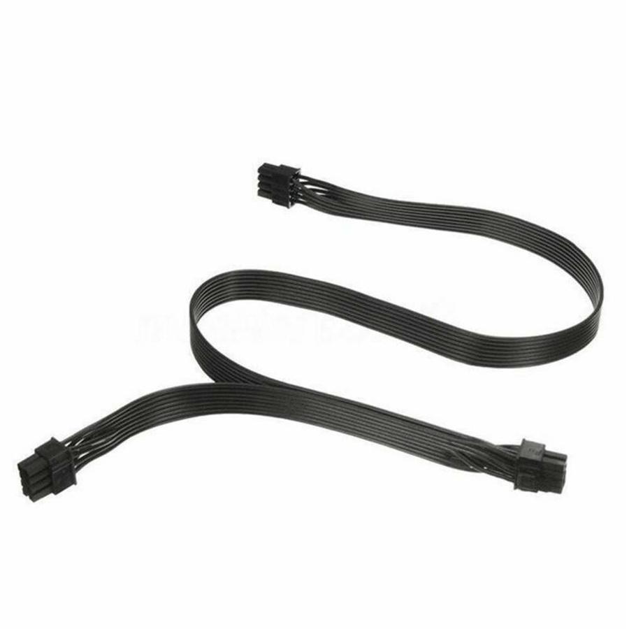 Ny 1× PCI-e 8-pinners til DOBBEL 8-pinners (6+2) Pin Strømkabel For CORSAIR AX-serien Modulær PSU