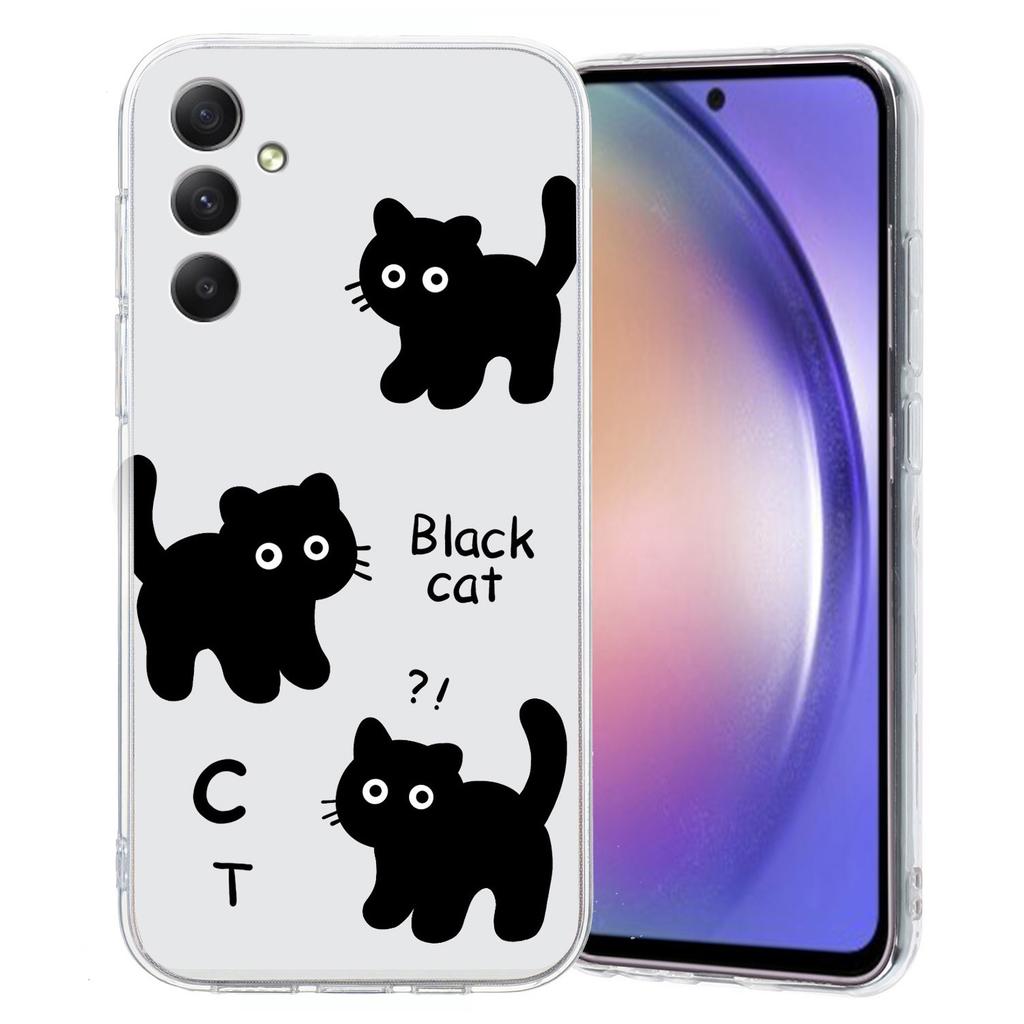For Samsung Galaxy S24 FE Case Soft TPU Pattern Printing Slim Phone Cover
