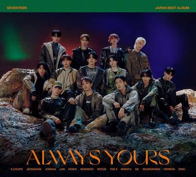 SEVENTEEN JAPAN BEST ALBUM Press Limited Edition Book "ALWAYS YOURS" (First B) (2-Disc Set) (Photo Included)