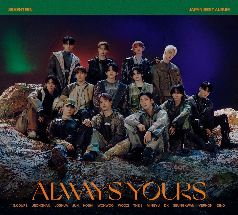 SEVENTEEN JAPAN BESTES ALBUM Limitierte Pressausgabe Buch "ALWAYS YOURS" (Erstes B) (2-Disc-Set) (Foto enthalten)