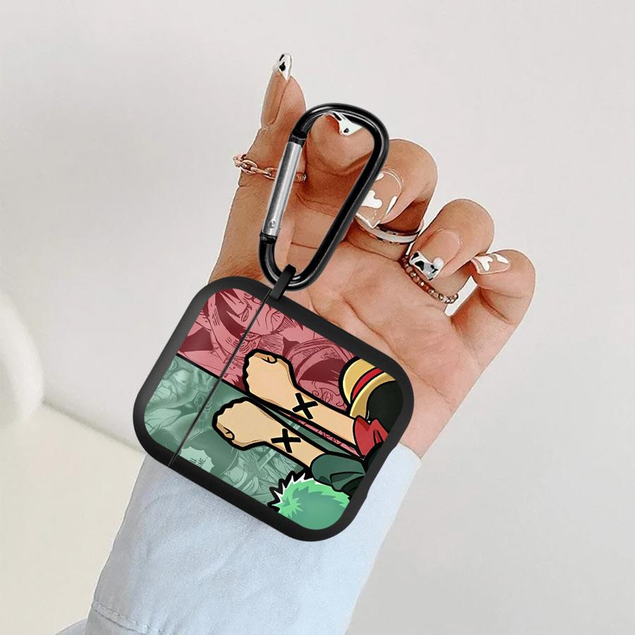 Cartoon One Piece Case For Airpods 3 Pro3 2 4 Pro2 Pro 1 Earphone Cases Cover