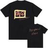 SCRIBBLE TEE TURNOVER Band GIRL IN WINDOW Tshirts Summer Loose Cotton Male T-shirt Fashion Unisex Streetwear Men T Shirts