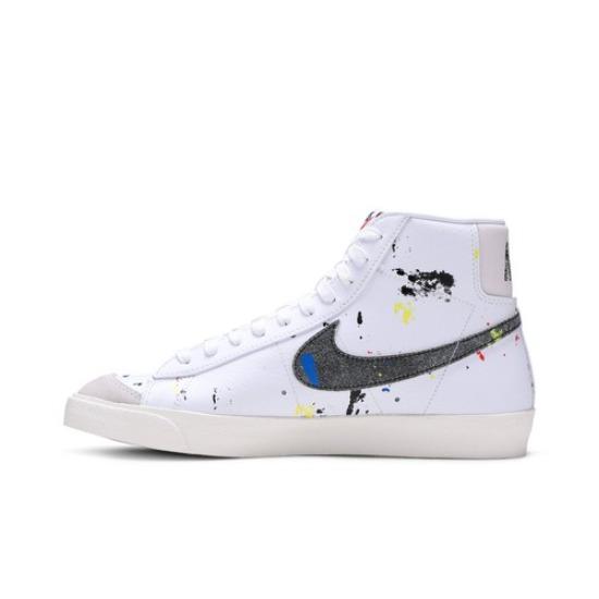 

Nike Blazer Mid 77 Paint Splatter DC7331-100 EU 41 белый/чёрный