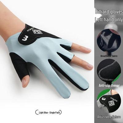 Fingerless Breathable Billiards Glove