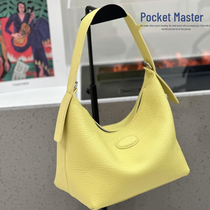 Премиальная кожаная сумка-тоут через плечо Douxiaozhu